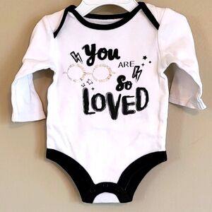 Harry Potter "You Are So Loved" long sleeve onesie/bodysuit